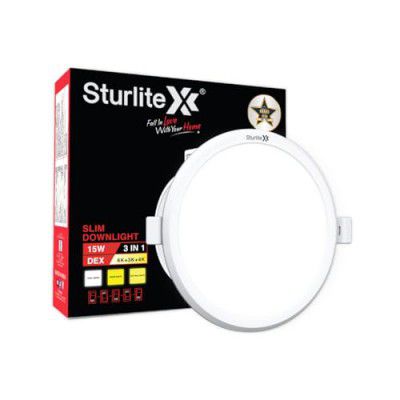 Sturlite Dex 15W (3 in1) Round LED Downlight