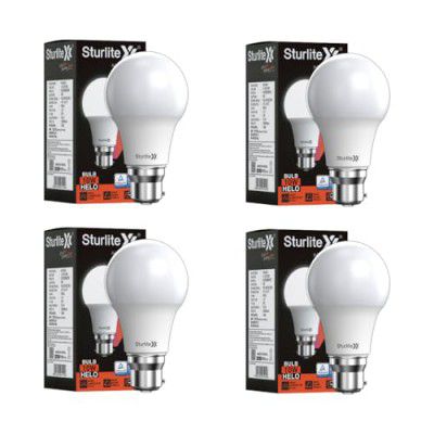 Sturlite Helo 10W LED Bulb| German Quality Certified With Advance CRI Technology - (Pack of 4)