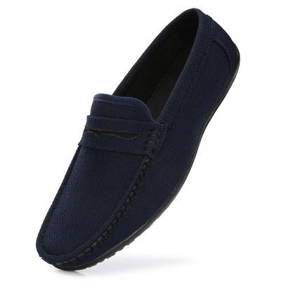 Stylelure Eco Friendly & Light Weight Flexible Mesh Knit Loafers Driving Shoes for Men