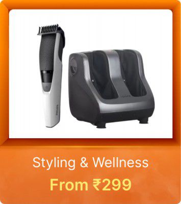 Styling & Wellness Products starting at Rs. 299 on Flipkart Big Billion Days Sale