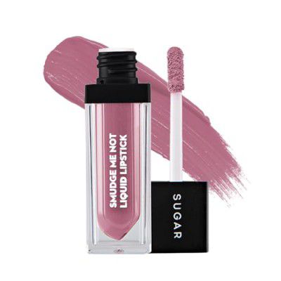 SUGAR Cosmetics Smudge Me Not Mini Matte Liquid Lipsticks for Women - Upto 12hrs | 1.1ml - 09 Suave Mauve