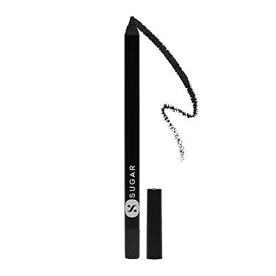 SUGAR Cosmetics Stroke of Genius Heavy-Duty Kohl - 05 Black Magic (Black with Silver Glitter), 1.2 g