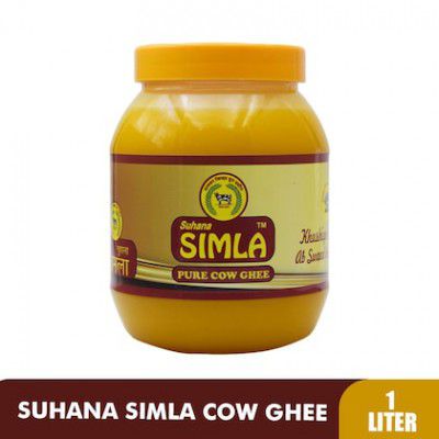 Suhana Simla Premium 1 Liter Danedar Cow Ghee | Pure Cow Ghee | 1Liter