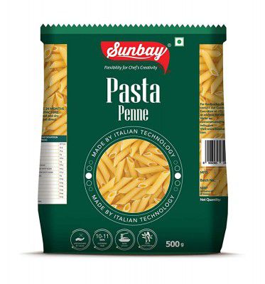 Sunbay - Penne Pasta - Durum Wheat - Pack of 500 gm