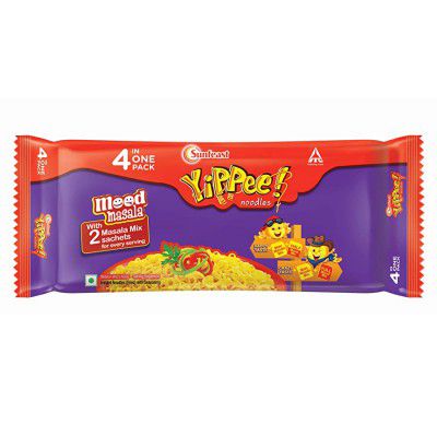 Sunfeast YiPPee! Mood Masala, Instant Noodles (Pack of 4) 280g?