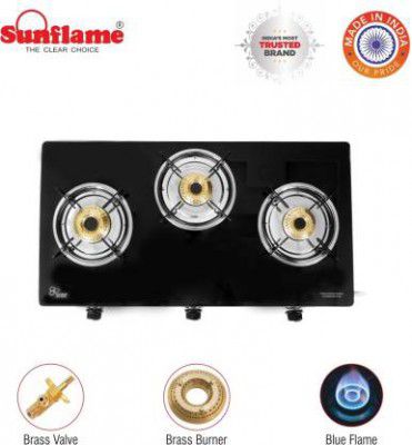 Sunflame 1679 Stainless Steel Manual Gas Stove  