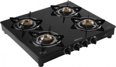 Sunflame Classic BK Stainless Steel Manual Gas Stove  