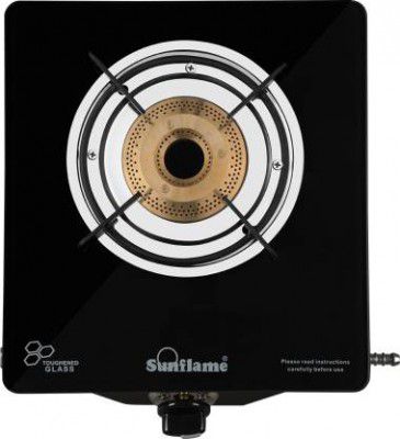 Sunflame GT SINGLE BURNER BK DX Stainless Steel Manual Gas Stove 