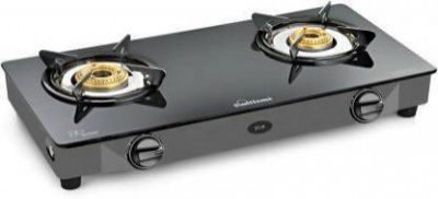 Sunflame Stainless Steel, Glass Manual Gas Stove  