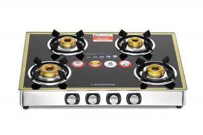 Sunshine Gold 4 Burner Gas Stove