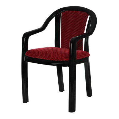 Supreme Ornate Lacquered Finish Plastic Chairs with Cushion