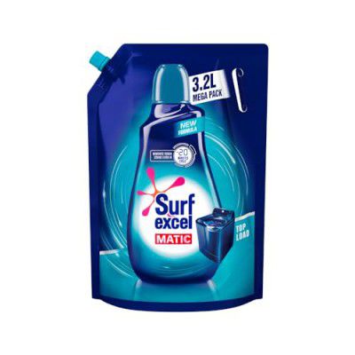 Surf Excel Matic Top Load Liquid Detergent 3.2 L Refill