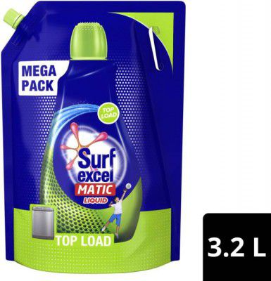 Surf excel Matic Top Load Pouch Multi-Fragrance Liquid Detergent (3.2 L)