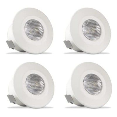 Surya 2W LED Prime SPOT Light, Ceiling SPOT Light (Green) (Pack of 4)