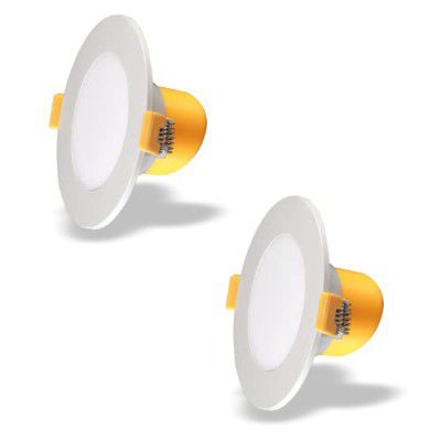 SURYA 6W MOON PRO LED DOWNLIGHTER, Recessed LED DOWNLIGHT (PACK of 2)