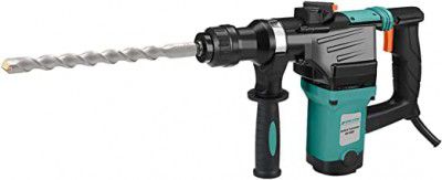 Suzec Power Action Power Action Machine Rotary Hammer 1050W 220V-240V, 50Hz, Capacity 32mm, No-Load Speed 800/min with Hammer/Rotation & Hammer SDS Plus (RH1050, Green)