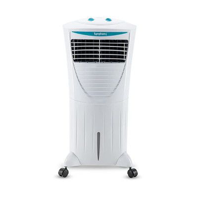 Symphony Hicool 45T Personal Air Cooler For Home with Honeycomb Pad (45L, White)