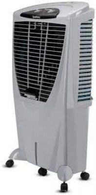 Symphony Winter 80XL i+ Desert Air Cooler For Home with 4-Side Honeycomb Pads, Powerful +Air Fan, i-Pure Technology and Full Function Remote With Timer (80L, Grey)