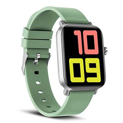 SYSKA Pluto SW250 Smart Watch Premium Metal Body (Mint Green)