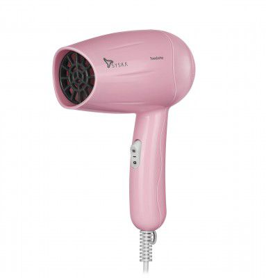 SYSKA Trendsetter HD1010 1000W Hair Dryer with 2 Speed Settings (Pink)