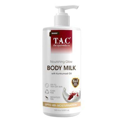 TAC Nourishing Glow Body Milk with Kumkumadi