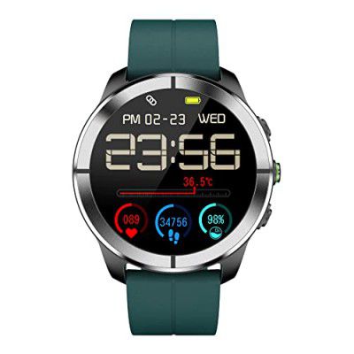 TAGG Kronos II Smartwatch with 1.32" Large Crystal HD Display (Green)