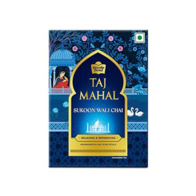 Taj Mahal Sukoon Wali Chai - 250gms | Ashwagandha and Rose