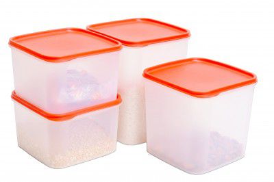 TallBoy Mahaware Square Multi Storage Kitchen Container (Set of 4)