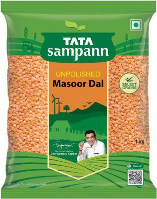 Tata Sampann Red Masoor Dal (Split)  (1 kg)