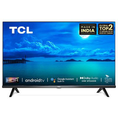 TCL 32" HD Ready Certified Android Smart LED TV 32S65A (2020 Model)