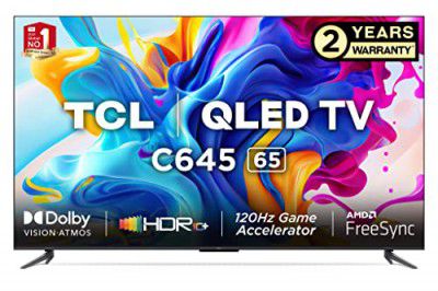 TCL 65" 4K Ultra HD Smart QLED Google TV 65C645