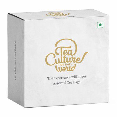 Tea Culture of the World Assorted Tea Bag Pack: 5 Tea-Bags