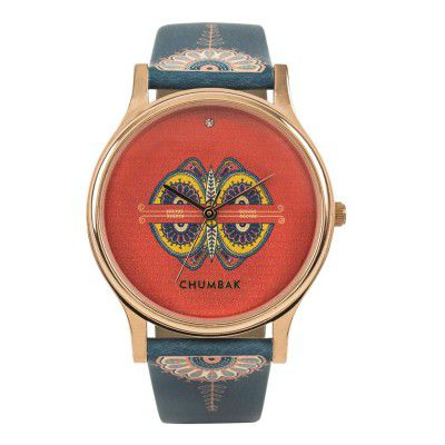 TEAL BY CHUMBAK Round Dial Analog Watch for Women|Classic Owl Collection