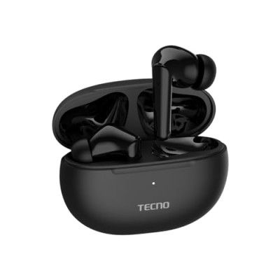 Tecno - in Ear Buds 3| with Enc Tech | Long Up to 37 Hours Playback (Black)