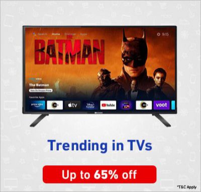 Televisions Upto 65% Off