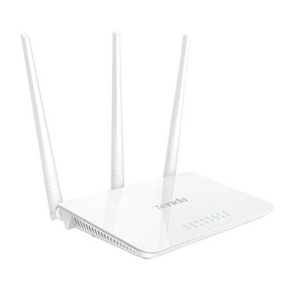 Tenda N300 Wireless Wi-Fi Router with High Power 5dBi Antennas (F3)