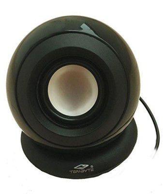 Terabyte 2.0 Rechareable Mini Speaker for Desktop/Laptop (Multicolor)