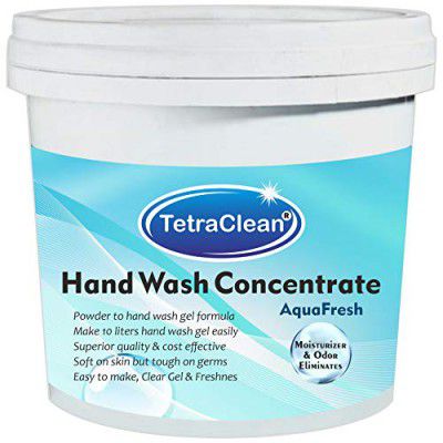 Tetraclean Hand Wash Concentrate Powder for Formulation of 10 L Handwash Gel in Aqua Fresh Fragrance (500 gm)