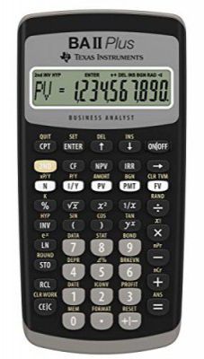 Texas Instruments BA II Plus – Financial Calculator