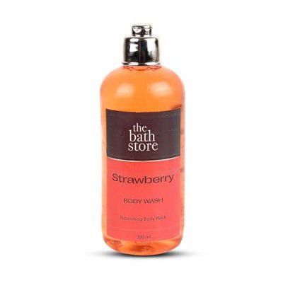 The Bath Store Strawberry Body Wash Shower Gel | Tan Removal Body Wash - 300 Ml