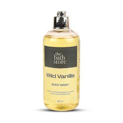 The Bath Store Wild Vanilla Body Wash Shower Gel | Body Wash for Men & Women - 300ml