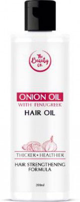 The Beauty Co. Onion & Fenugreek Hair Oil | Made in India Hair Oil  (200 ml)