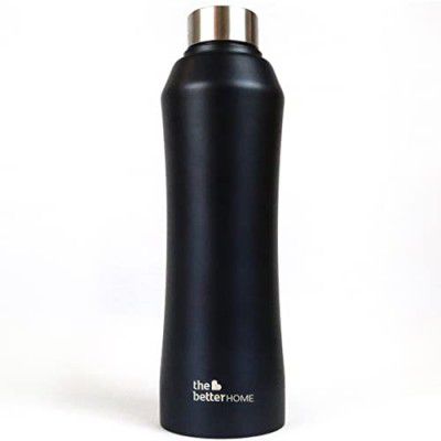 The Better Home Stainless Steel Water Bottle 1 Litre | Non-Toxic & BPA Free Water Bottles 1+ Litre | Rust-Proof, Lightweight, Leak-Proof & Durable Steel Bottle For Home, Office & School (Pack of 1)