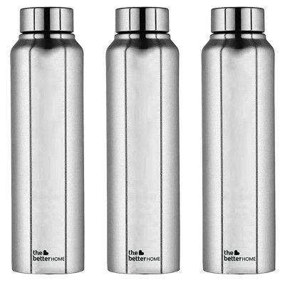 The Better Home Stainless Steel Water Bottle 500ml (Pack of 3)