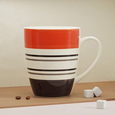 The Earth Store Orange Ring Coffee Mug (280 ml)