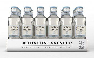 The London Essence Co. Soda Water, 200 ml, 24 Pack