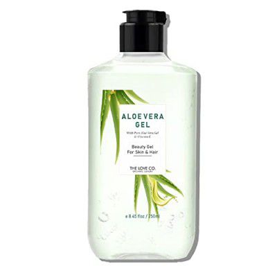 THE LOVE CO. Aloe Vera Gel - 250ml | Refreshing Hydration & Soothing Formula | Natural Moisturizer