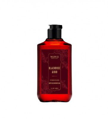 THE LOVE CO. Black Rose & Oud Body Wash 50Ml - Luxury Body Wash for Women - Organic & Vegan - Shower Gel Women - 100% Vegan - Luxury Beauty - Body Skin Care Products