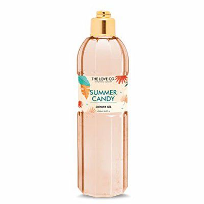 THE LOVE CO. Summer Candy Body Wash - Body Wash For Women & Men - Body Wash Shower Gel - 100% Vegan - Luxury Bodywash - Body Skin Care Products - 250ml