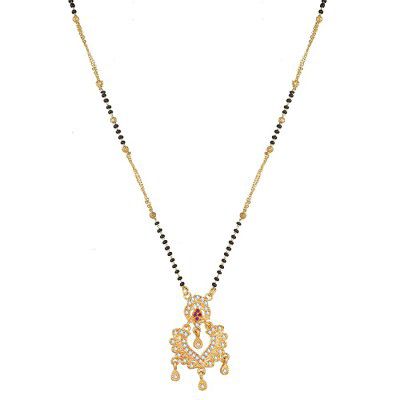 The Luxor Gold Plated Mangalsutra for Women